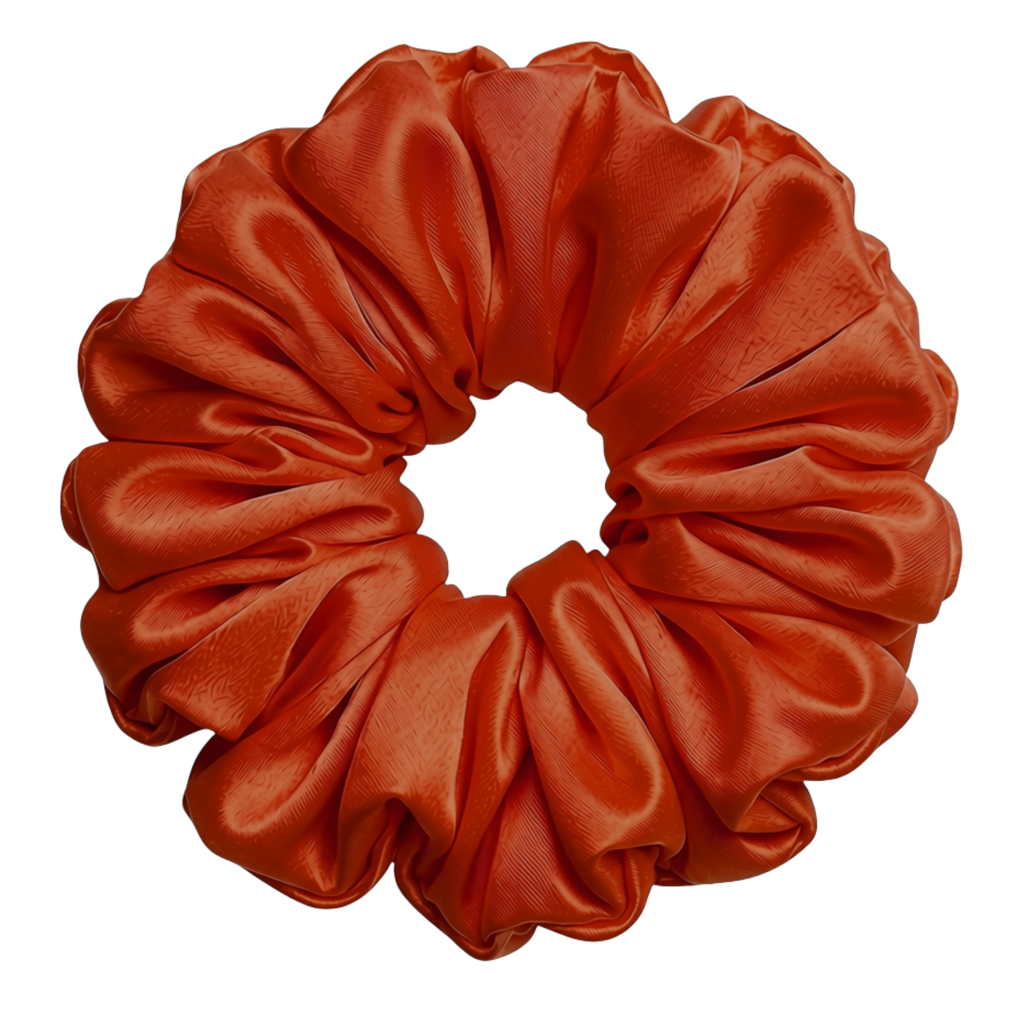 Dusk 100% mulberry silk 6.5cm XL Scrunchie on a white background