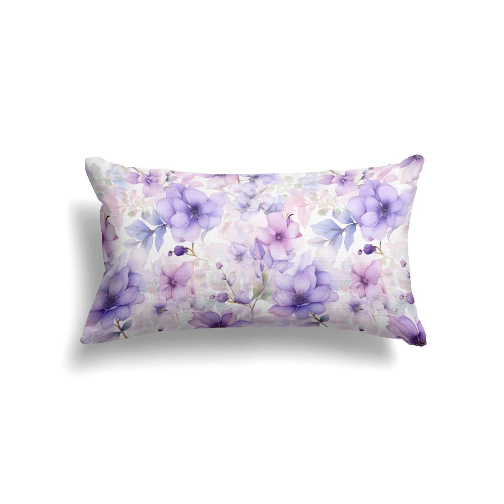 Lilac Spring Collection - Purple flower 100% mulberry silk pillowcase